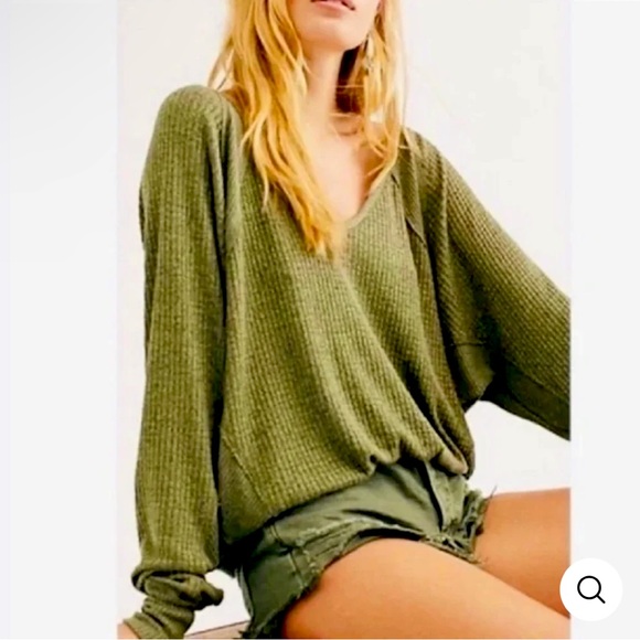 Free People Tops - Free People Santa Clara thermal top